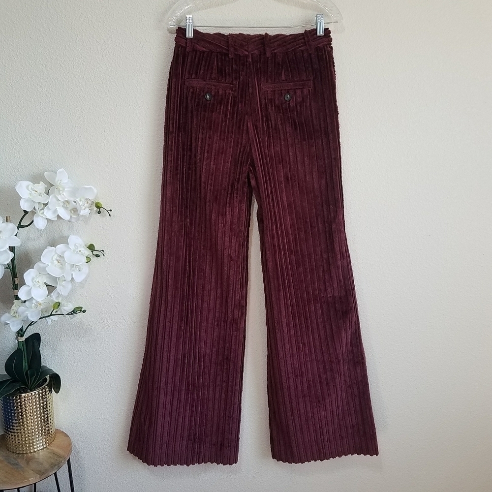 VICTORIA BECKHAM 70s Cotton-Corduroy Wide-leg Pants - Picture 3 of 12